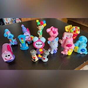 Blues Clues figures lot -vintage